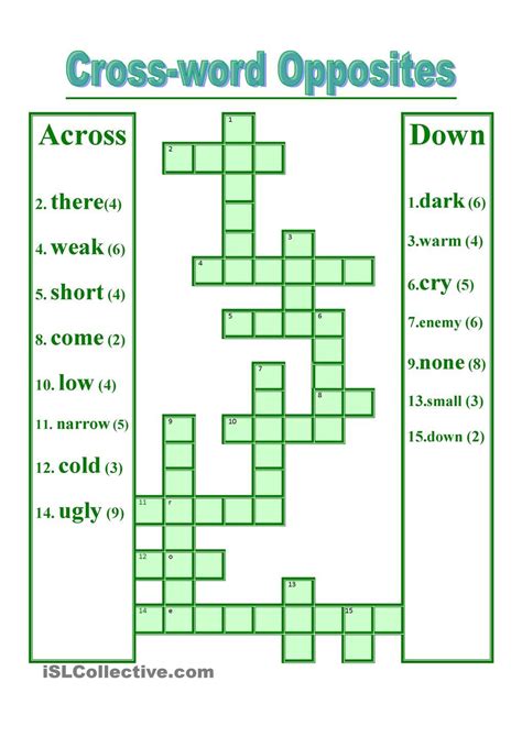 It was last seen in British quick crossword. . Like some opposites crossword clue